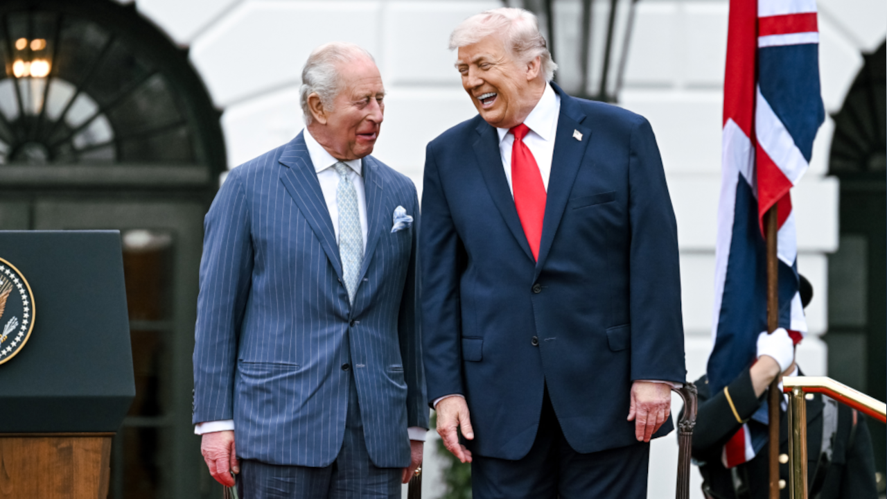 İngiltere Kralı Charles'tan Trump'a: Biz olmasaydık Fransızca konuşuyordunuz