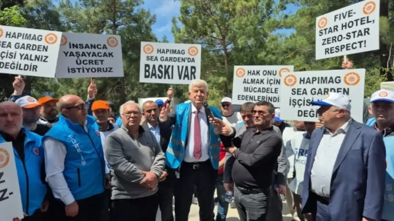 Madenciler umudu dört bir tarafa yaydı: Otel işçileri de grevde!
