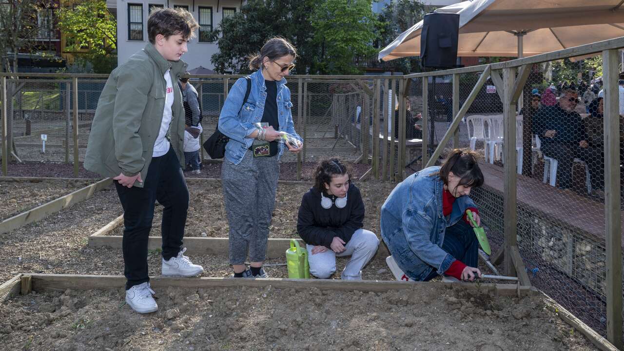 Kuzguncuk'ta kuralar çekildi bostanlar sahiplerini buldu