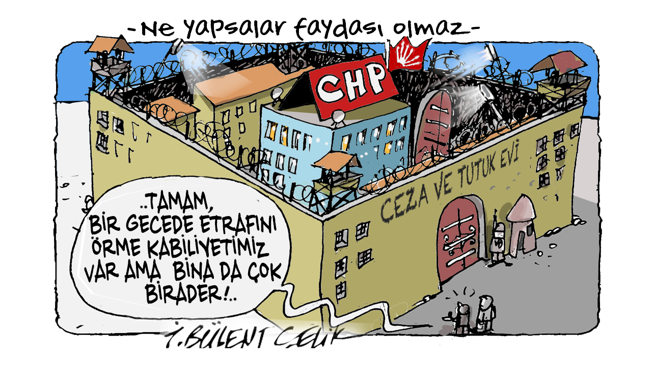 İ. Bülent Çelik'in 1 Mayıs 2026 tarihli karikatürü