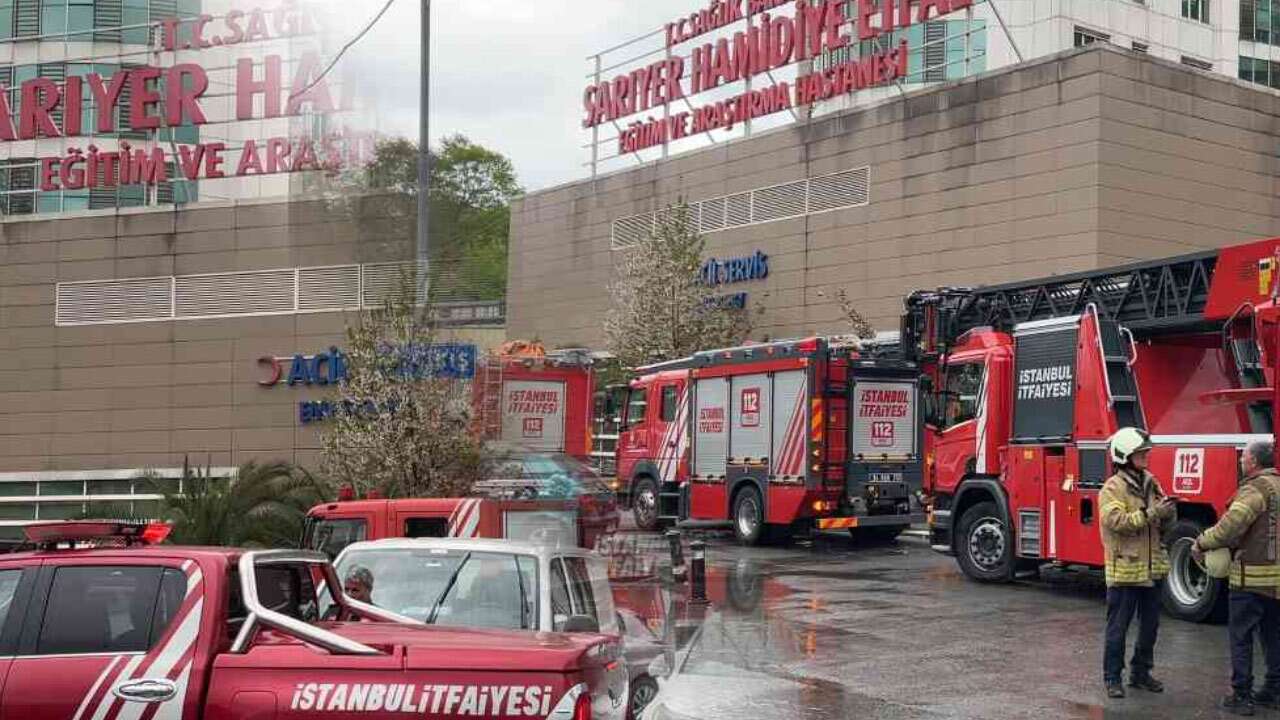 İstanbul’da hastane yangını