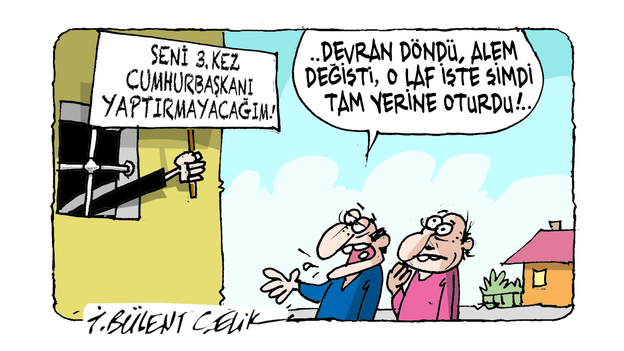 İ. Bülent Çelik'in 4 Mayıs 2026 tarihli karikatürü