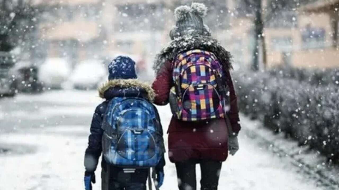 Eğitime kar engeli: Bir gün tatil