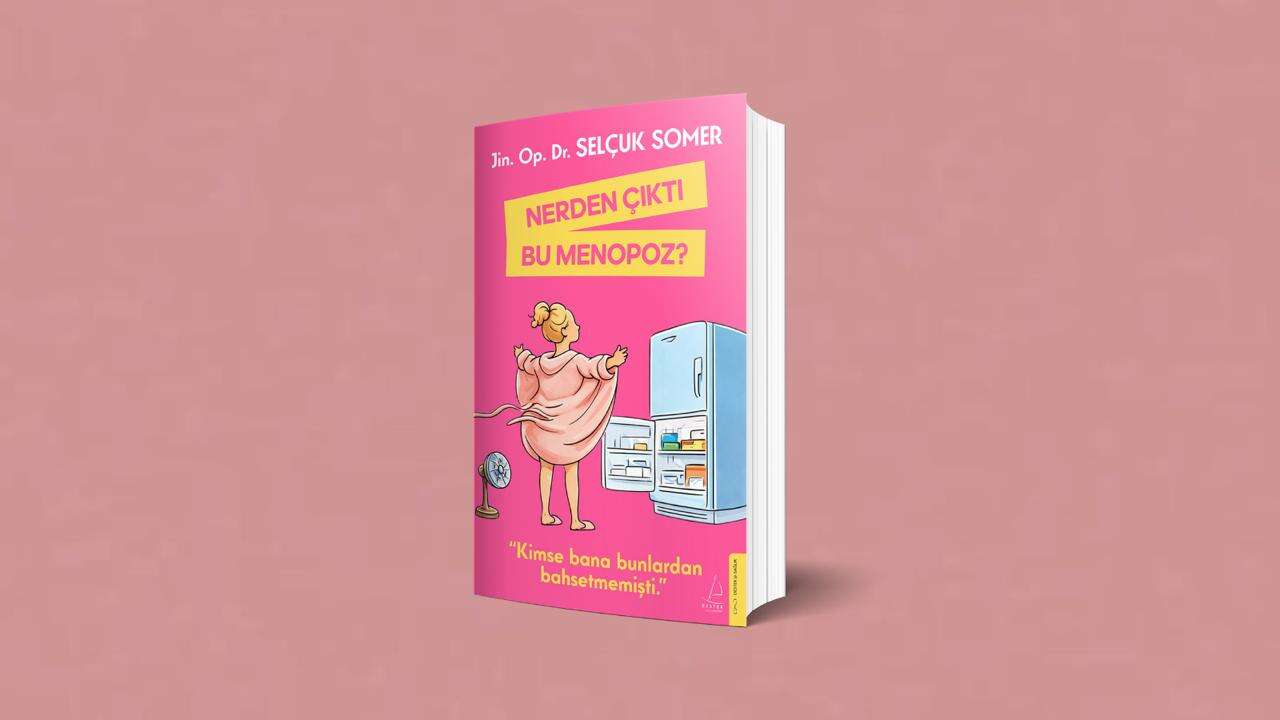 Menopozu ‘son’ değil, dönüşüm olarak anlatan kitap raflarda