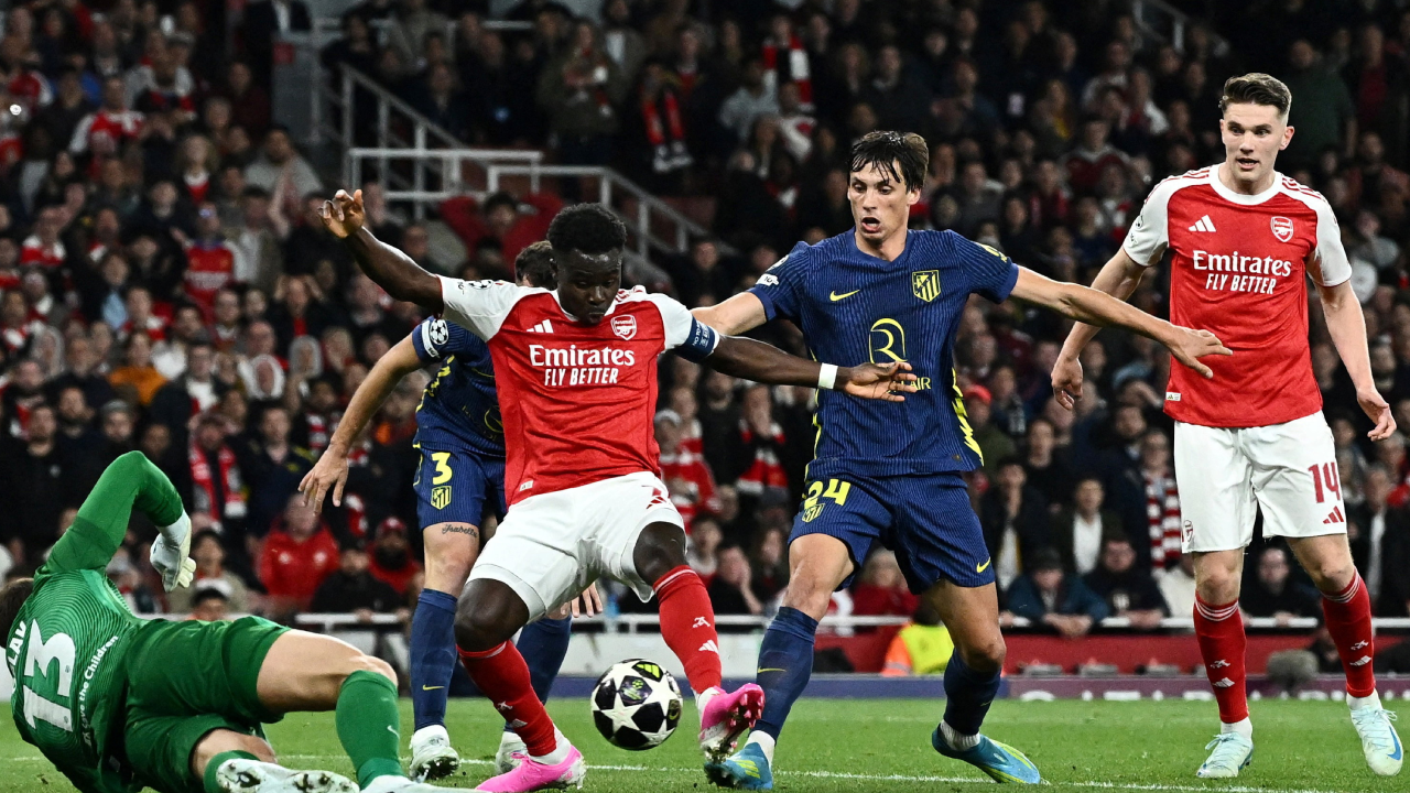 Şampiyonlar Ligi'nde ilk finalist Arsenal oldu