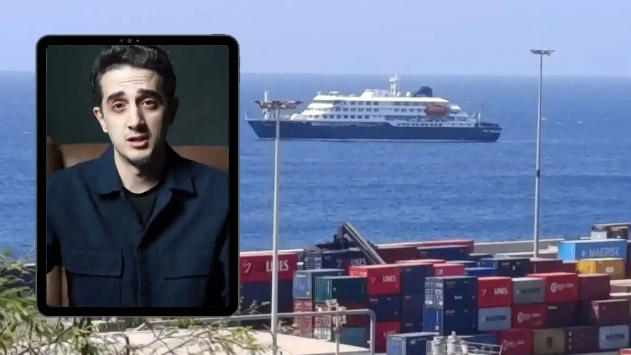 Youtuber Ruhi Çenet 'ölüm gemisi'nden çıktı!