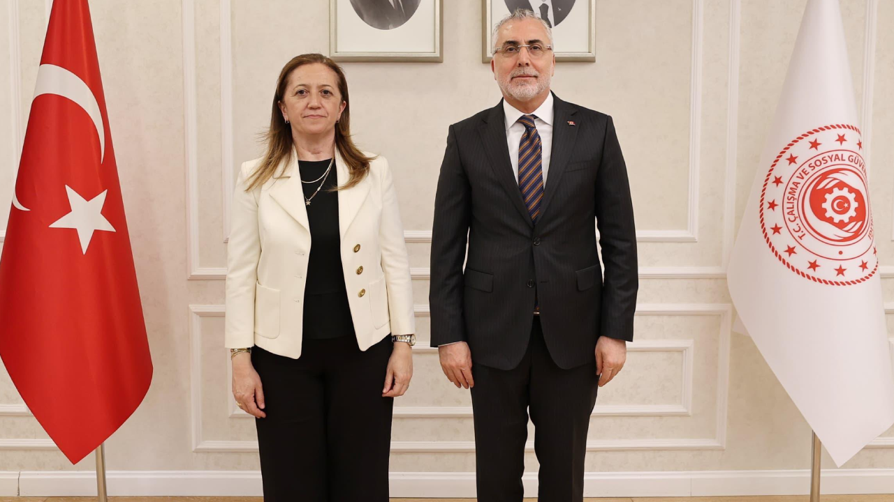 Bakan Işıkhan ile DİSK Başkanı Çerkezoğlu arasında 'istişare' görüşmesi