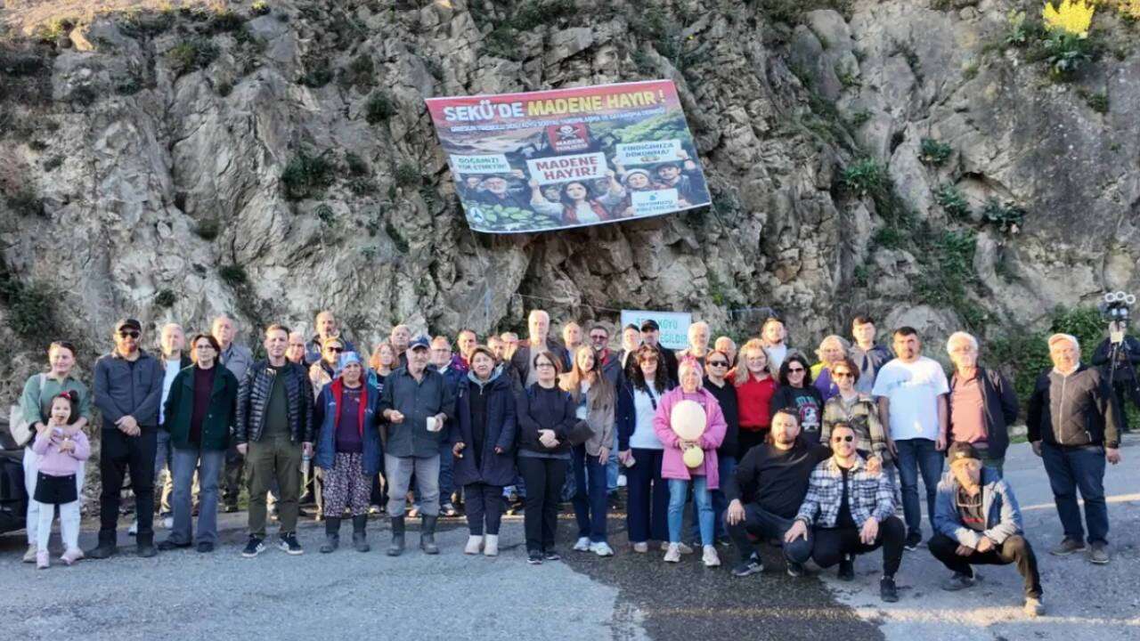 Maden şirketini protesto eden çevrecilere soruşturma!