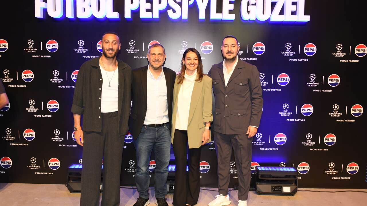 Pepsi’den Necati Ateş ve Cenk Tosun'lu Şampiyonlar Ligi gecesi