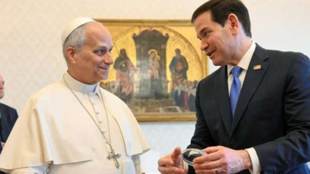 ABD Dışişleri Bakanı Marco Rubio Vatikan’da Papa ile görüştü