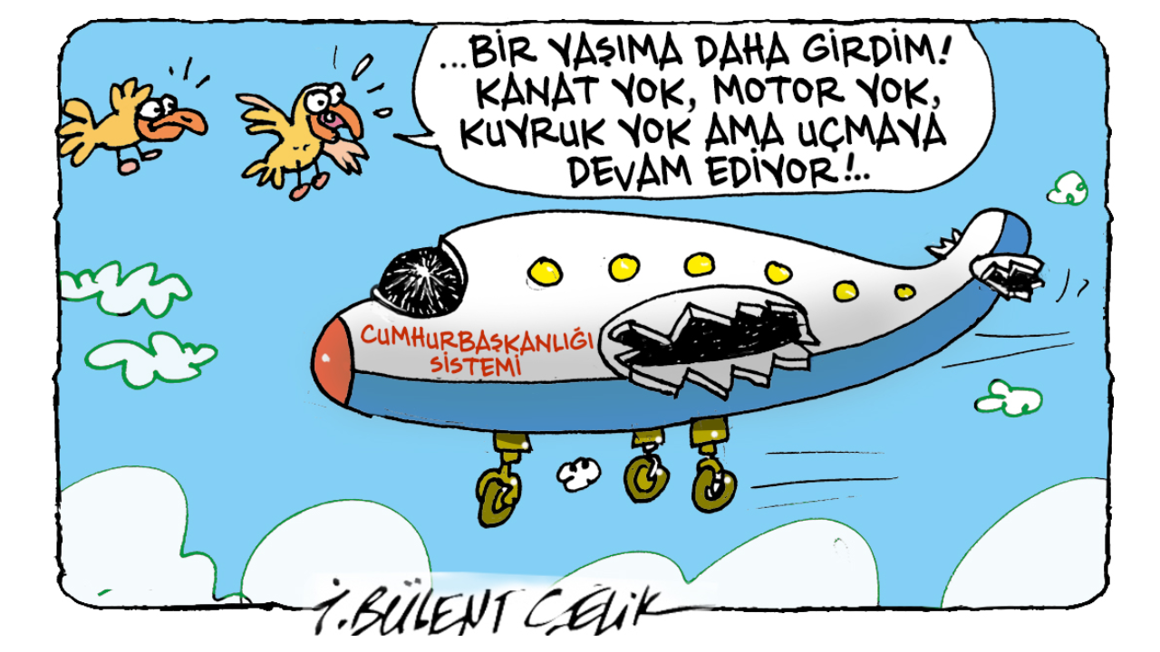 İ. Bülent Çelik'in 8 Mayıs 2026 tarihli karikatürü