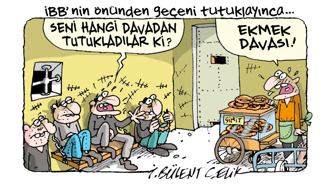 İ. Bülent Çelik'in 9 Mayıs 2026 tarihli karikatürü