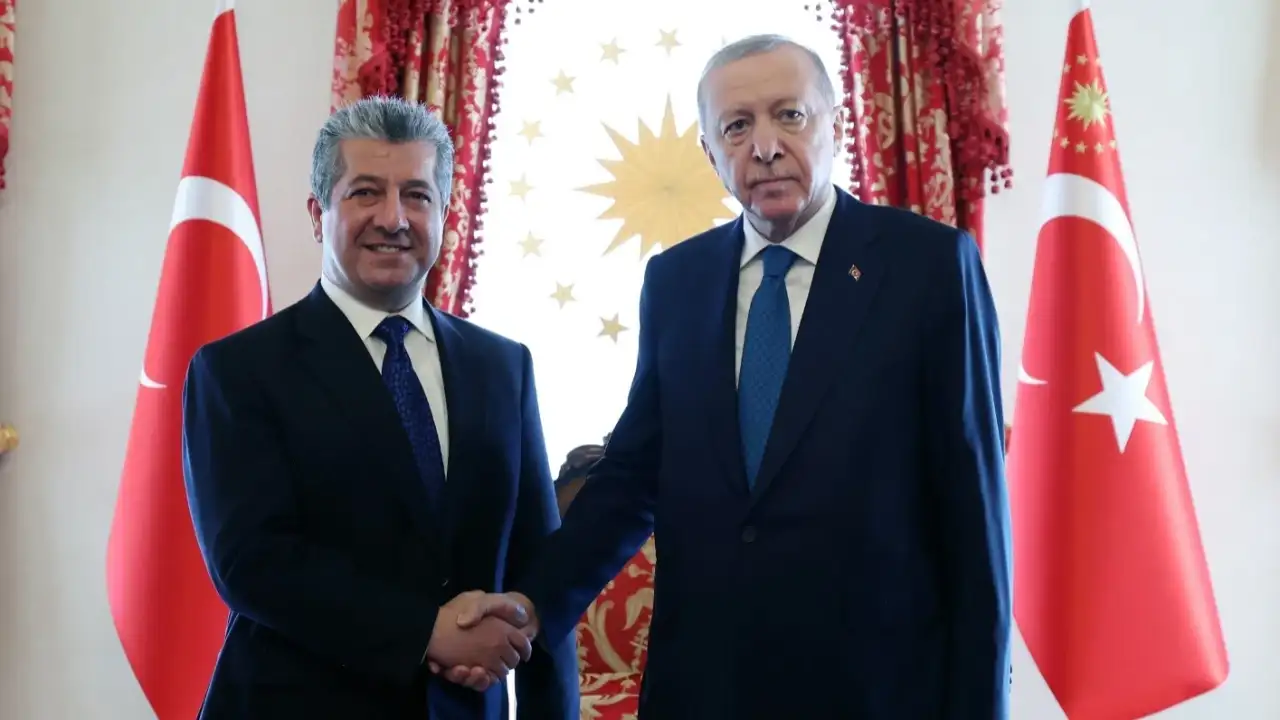 Erdoğan'dan sürpriz görüşme: Barzani Dolmabahçe'de!