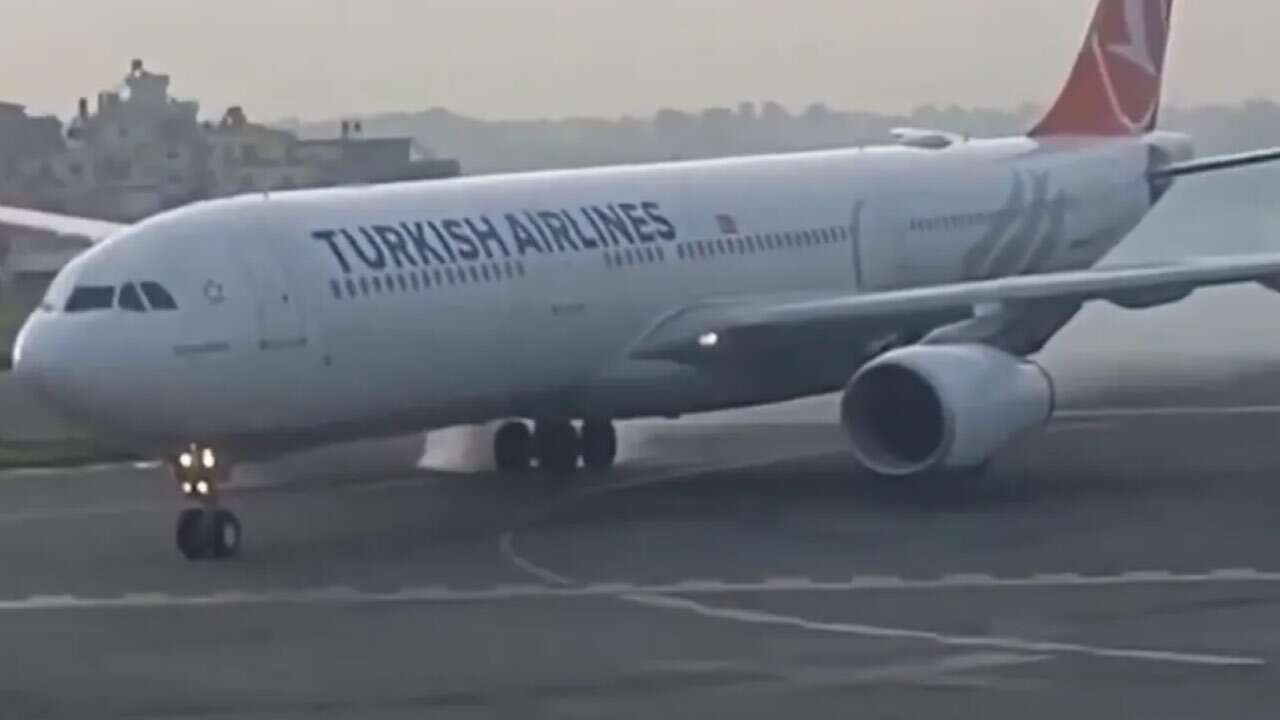 THY uçağında yangın paniği!