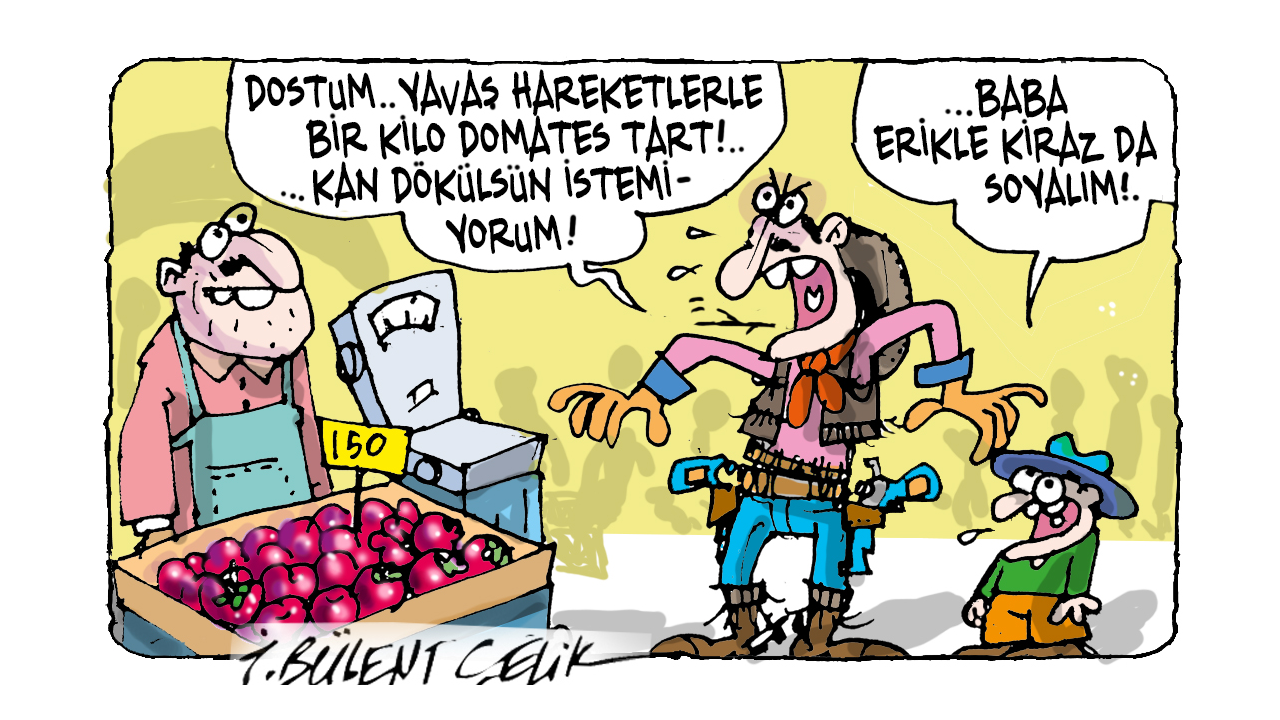 İ. Bülent Çelik'in 13 Mayıs 2026 tarihli karikatürü