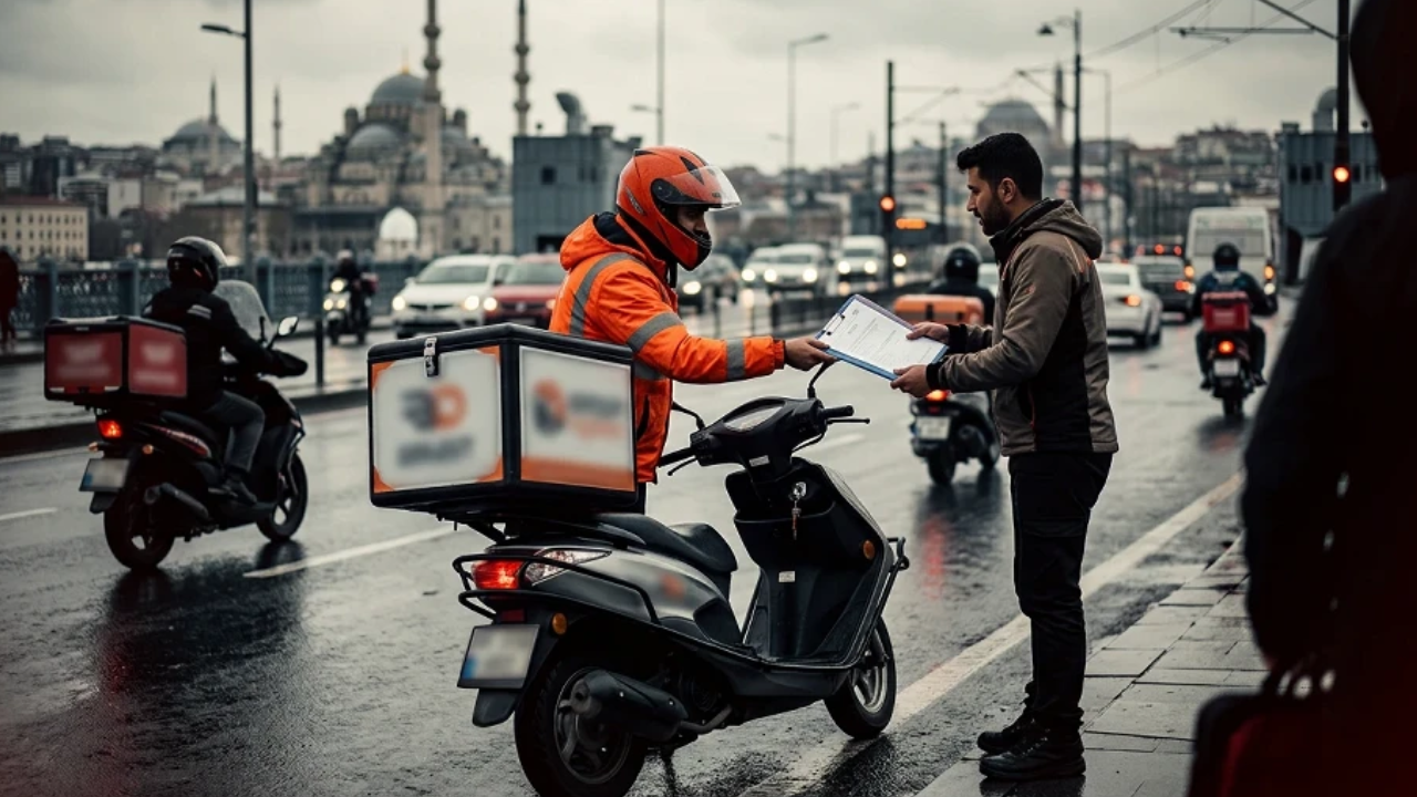 Kuryeler için 'belge' kaosu: 15 bin liralık ceza kapıda