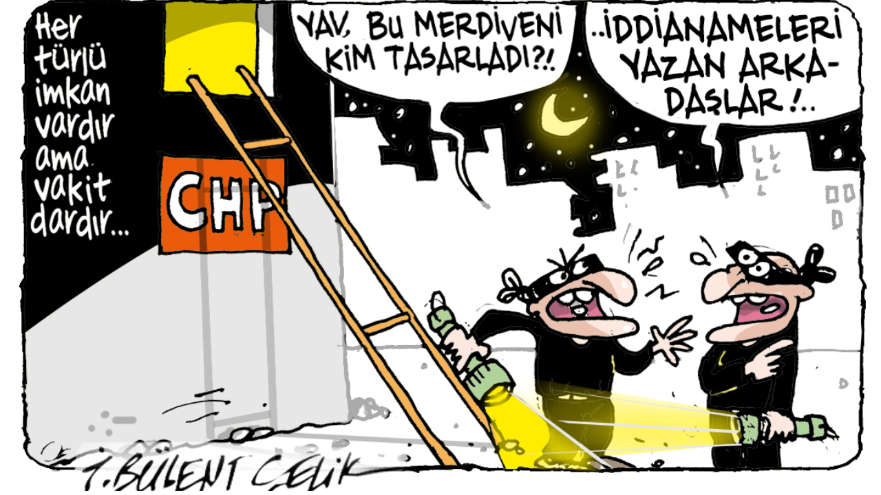 İ. Bülent Çelik'in 13 Mayıs 2026 tarihli karikatürü