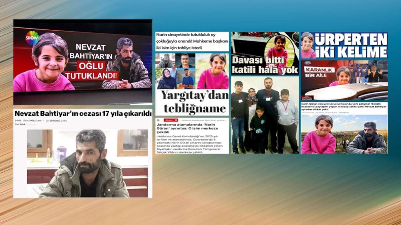 Faruk Bildirici'den medyaya Narin Güran eleştirisi: Gazetecilik hataları devam ediyor