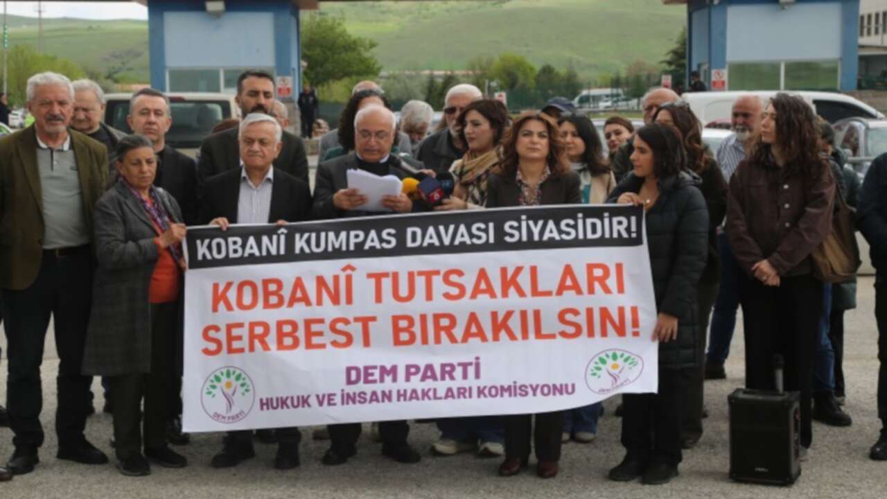 DEM Parti: Demirtaş'ı içerde tutarak mı barışı inşa edeceksiniz?