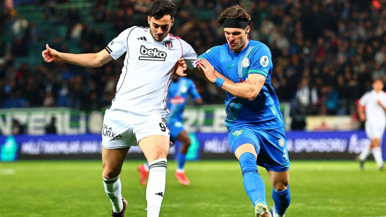 Rize’de gol düellosu: Beşiktaş sezonu beraberlikle kapattı