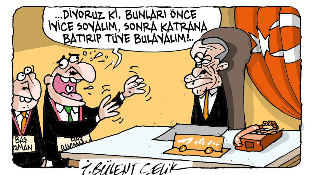 İ. Bülent Çelik'in 17 Mayıs 2026 tarihli karikatürü