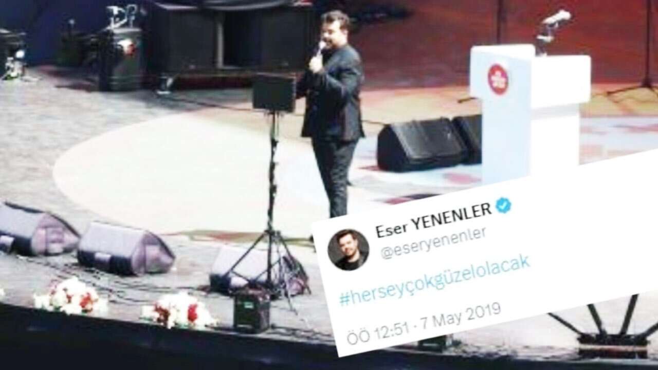Eser Yenenler AK Parti’nin sunucusu oldu!