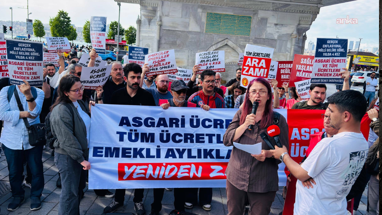 Asgari ücret için bu kez Üsküdar'dan ses yükseltildi: "Enflasyon hedefi şaştı, ara zam şart oldu!"