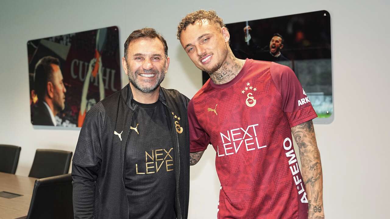 Noa Lang, Galatasaray'a Sezen Aksu ile veda etti