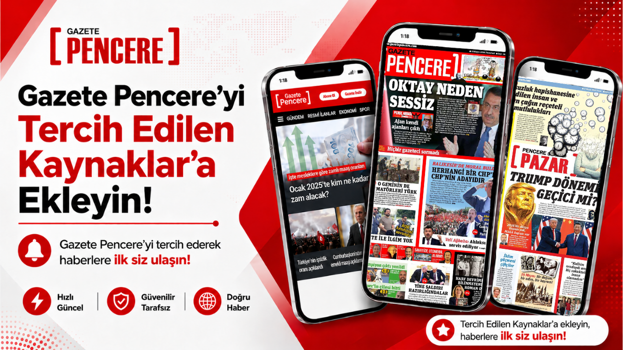 Gazete Pencere'yi Tercih Edilen Kaynaklar listesine ekleyin