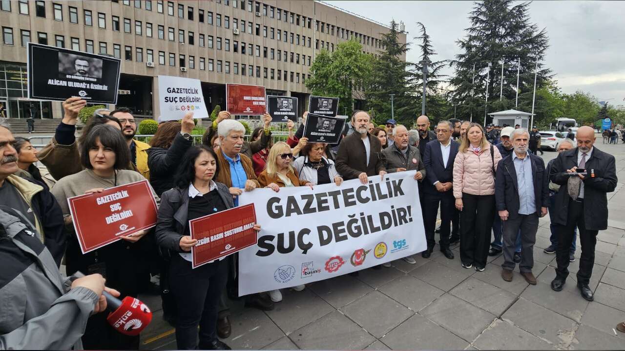 Meslektaşlarından Alican Uludağ için açıklama: Gazetecilik suç değildir