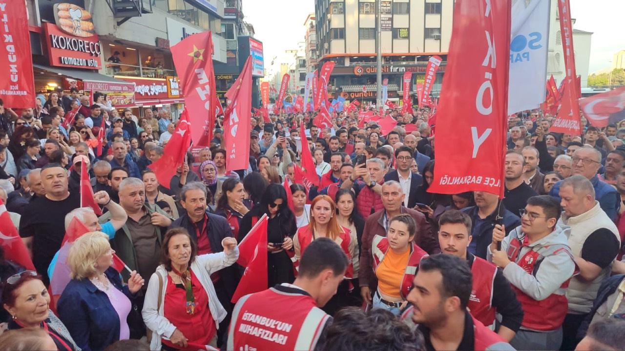 İstanbul'da 'butlan' öfkesi sokağa taştı! 'Saray fermanlarını yırtıp atacağız'