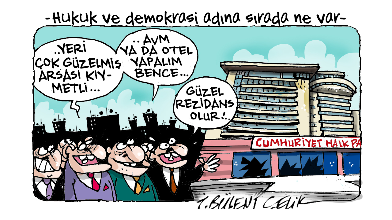 İ. Bülent Çelik'in 25 Mayıs 2026 tarihli karikatürü
