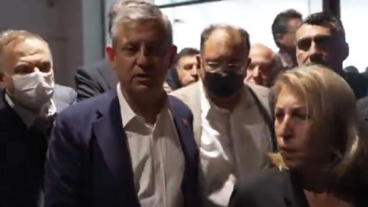 CHP lideri Özgür Özel’in 12’nci kat görüntüleri