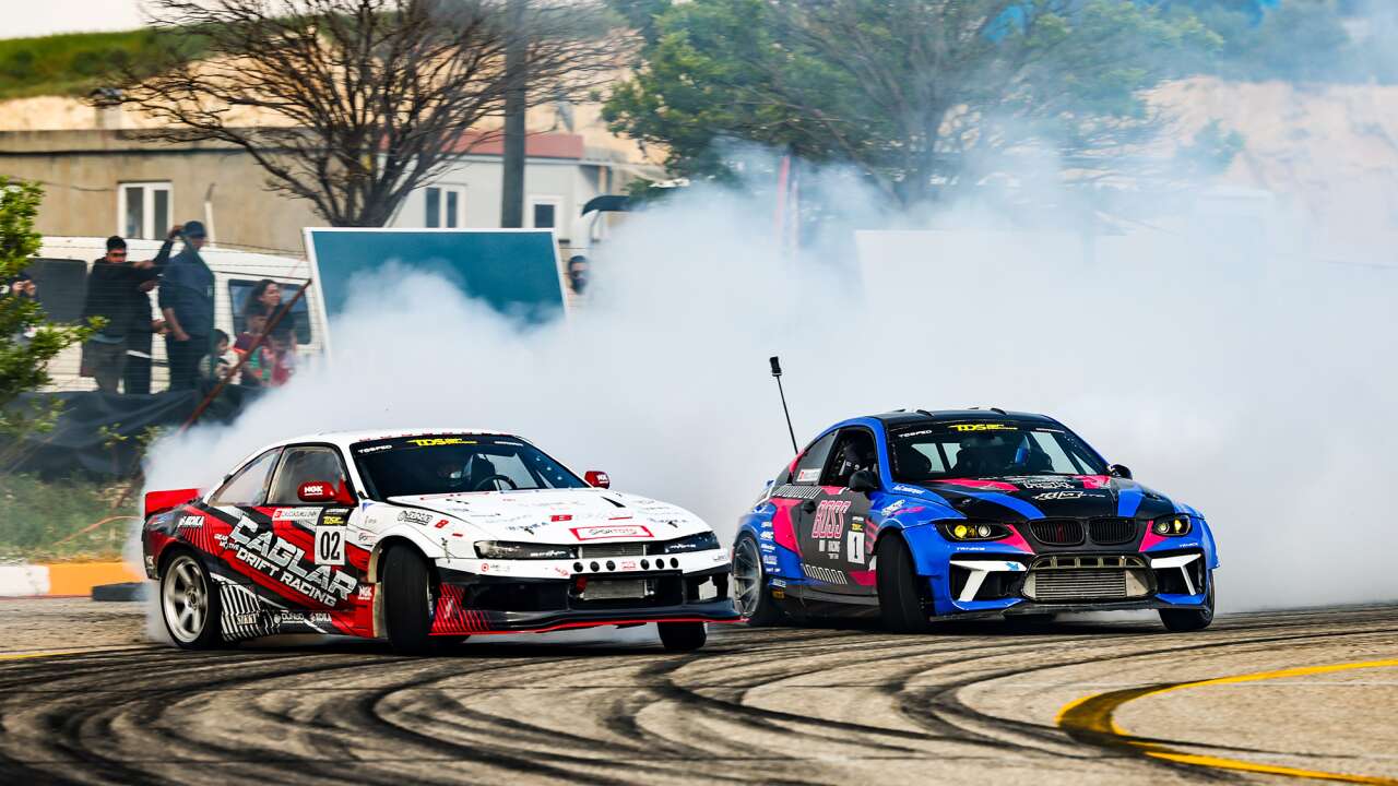 Gaziantep’te nefes kesen drift yarışı