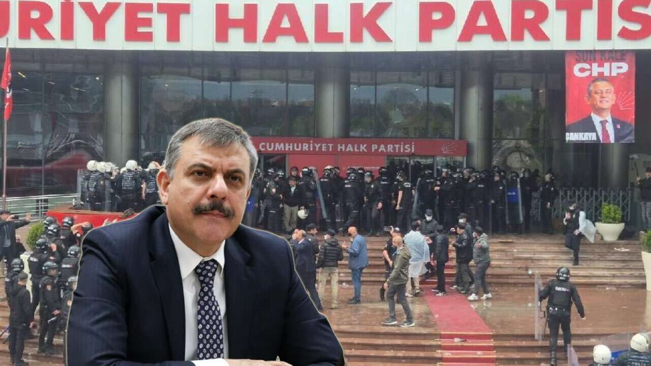 İçişleri Bakanı Çiftçi'den CHP Genel Merkezi operasyonu hakkında ilk açıklama