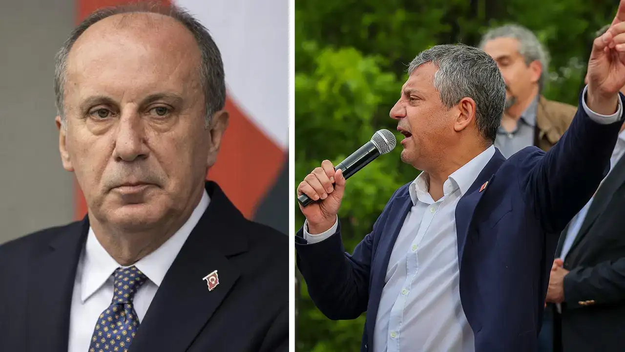 Muharrem İnce'den Özgür Özel'e jest