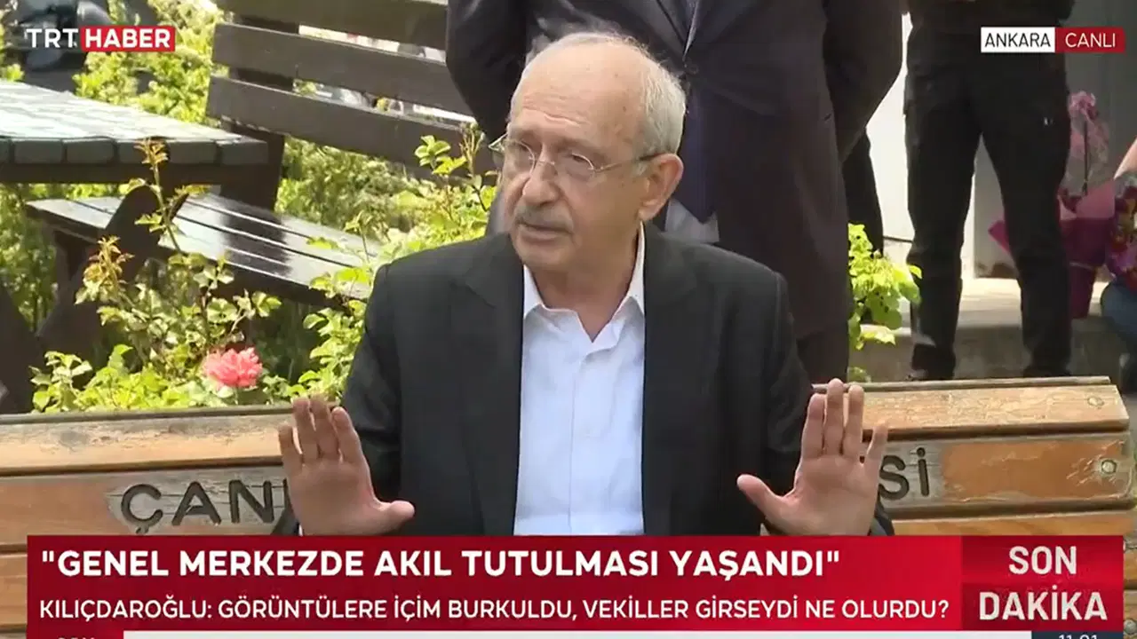 TRT Haber'den 'butlan' mesaisi: Kılıçdaroğlu'nu kesintisiz ekrana taşıdılar