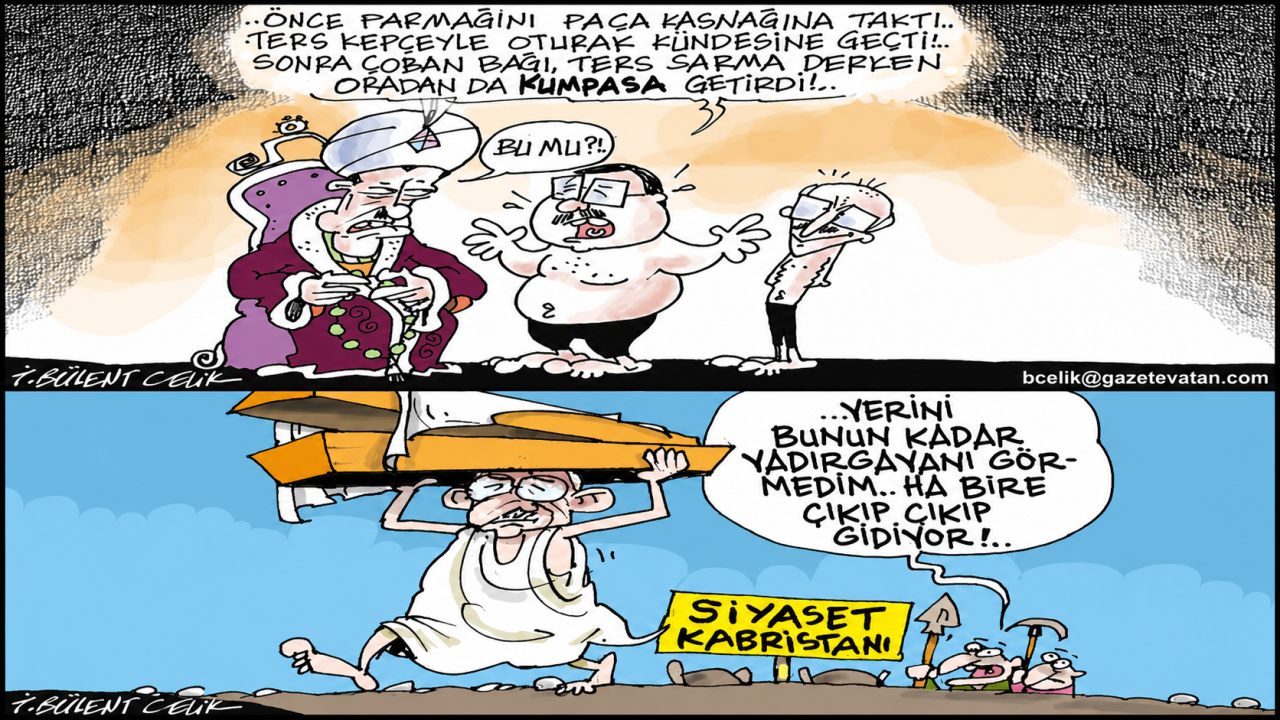 İki Kılıçdaroğlu karikatürü