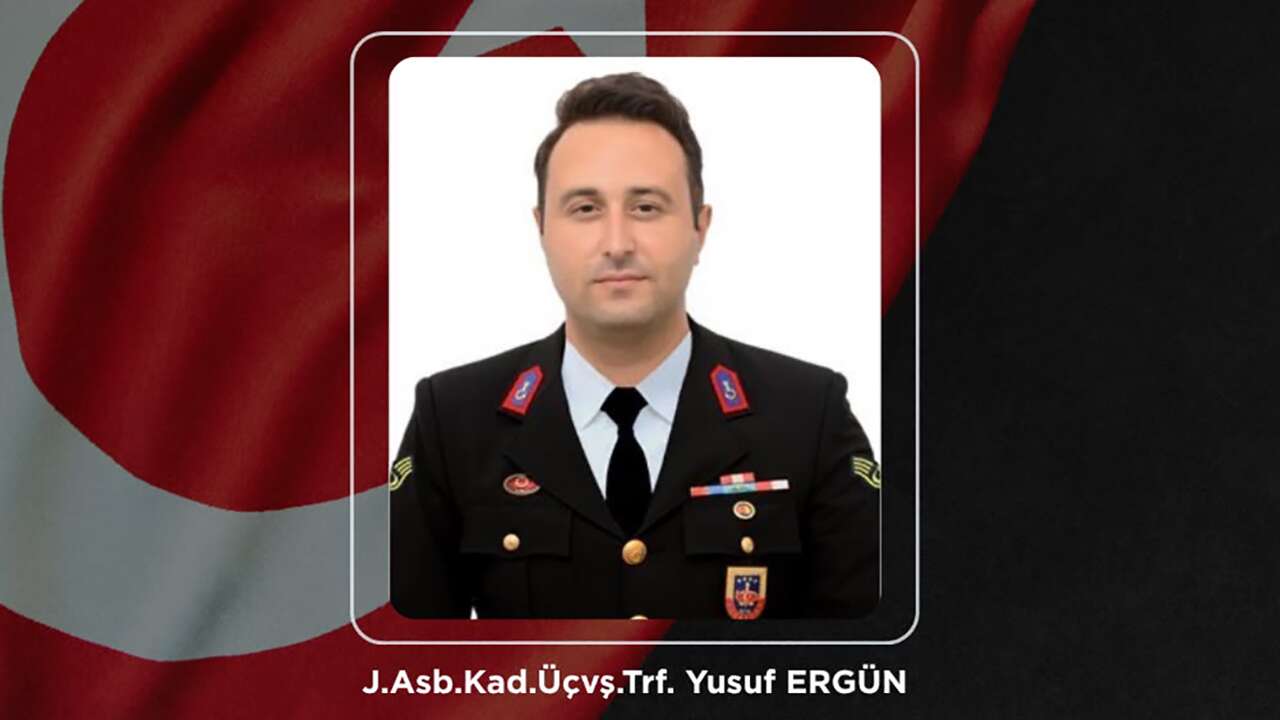 Jandarma Astsubay Yusuf Ergün şehit oldu