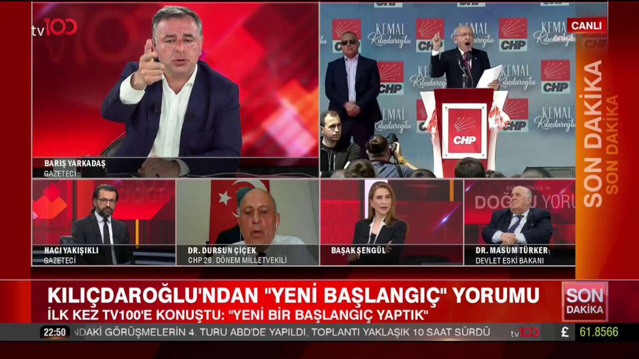Canlı yayında Barış Yarkadaş ve Dursun Çiçek tartıştı!