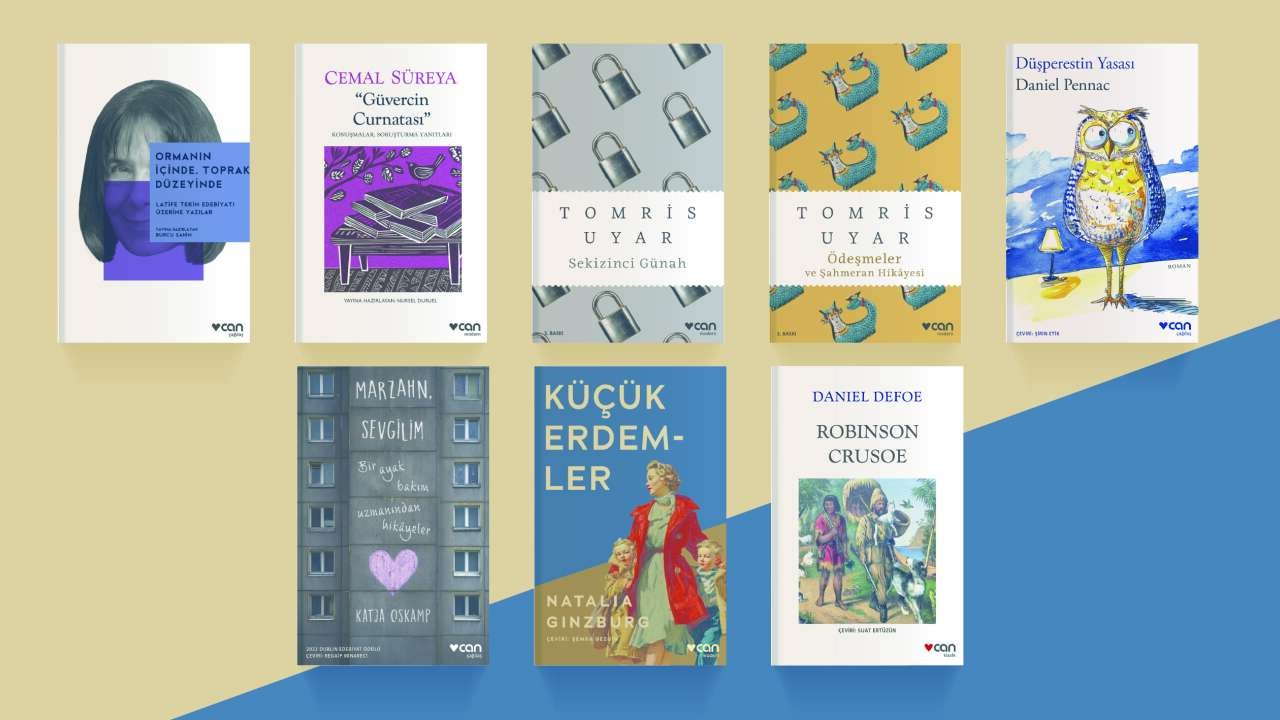 Can Yayınları’ndan haziran seçkisi: Latife Tekin’den Cemal Süreya’ya