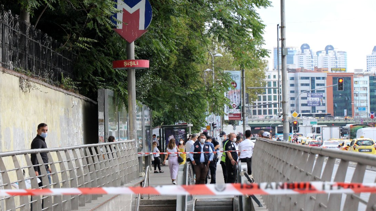 Metroda intihar girişimi: Şişli-Mecidiyeköy istasyonu işletmeye kapatıldı!