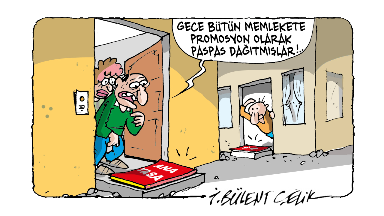 İ. Bülent Çelik'in 3 Haziran 2026 tarihli karikatürü