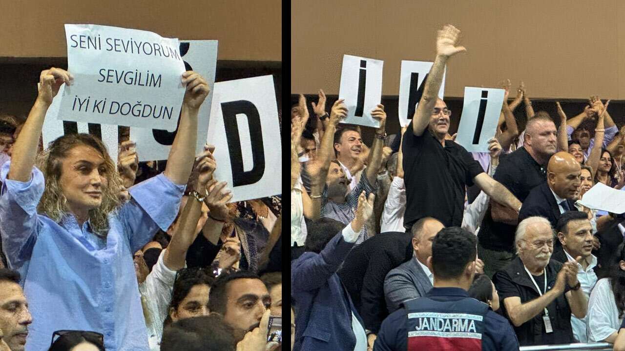 Ekrem İmamoğlu’na duruşma salonunda doğum günü pastası