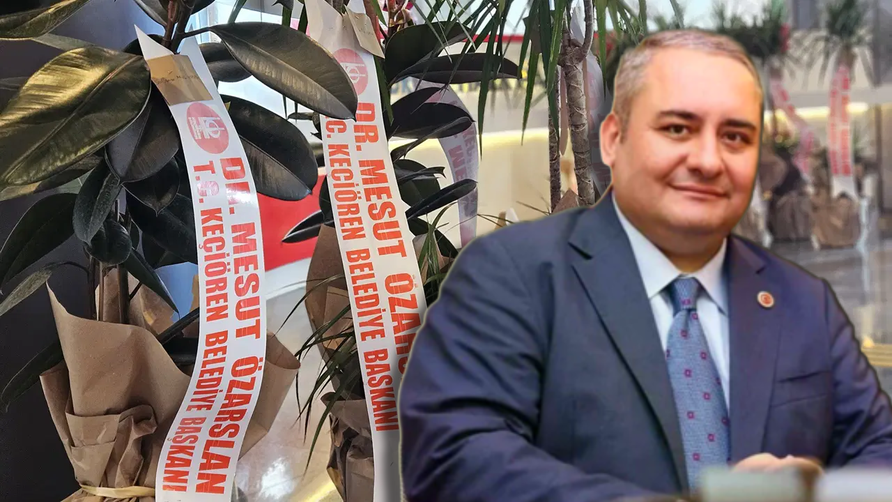 CHP'den istifa etmişti: Mesut Özarslan’dan butlan yönetimine tebrik çiçeği