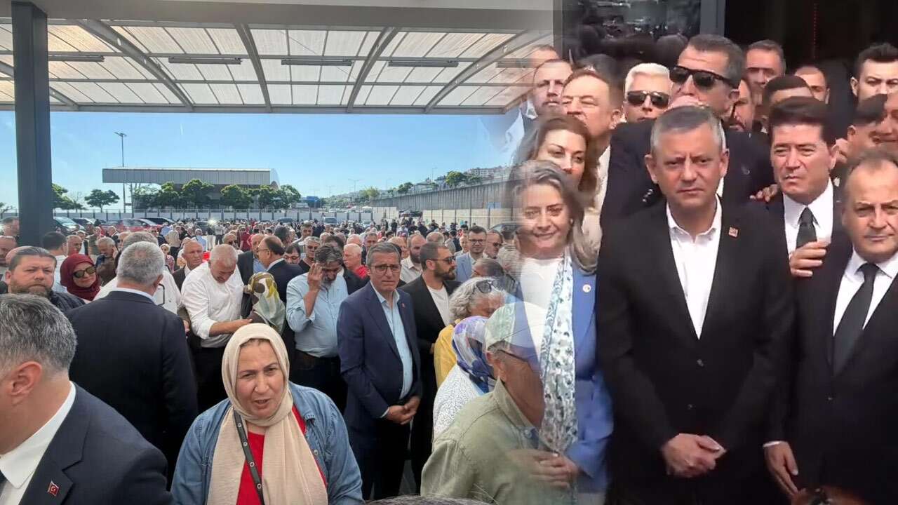 Trabzon’da Özgür Özel izdihamı