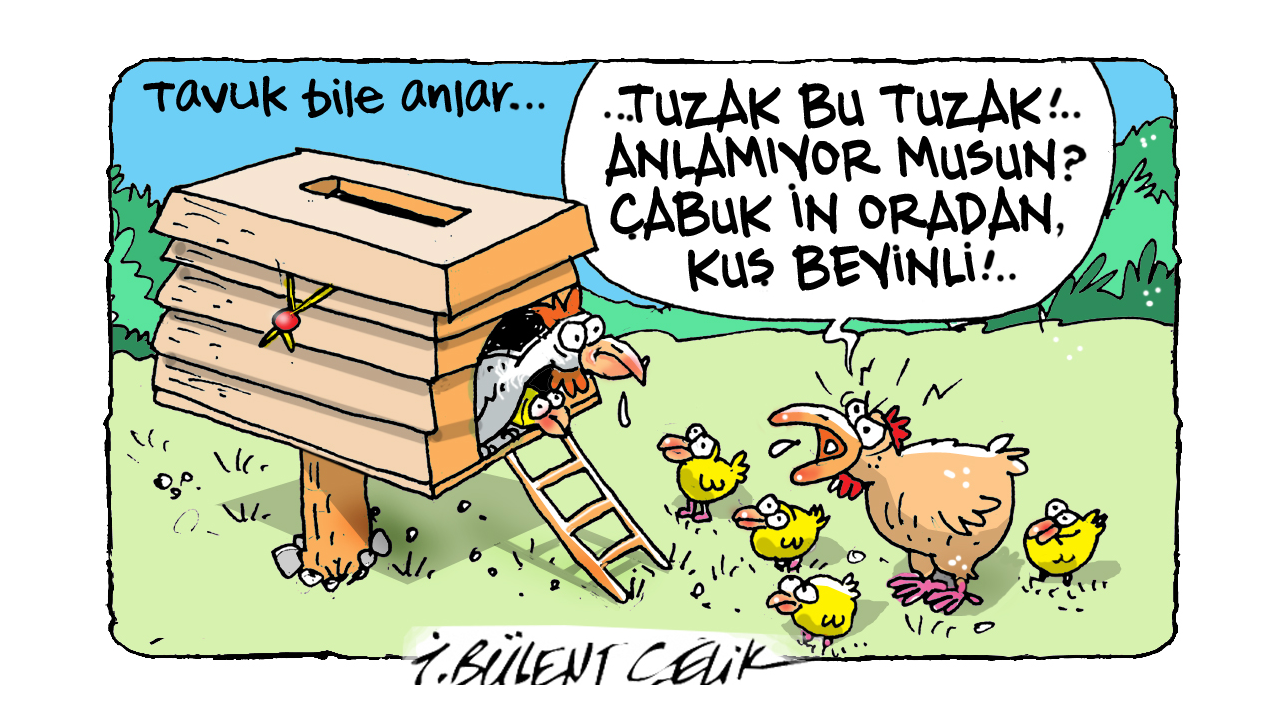 İ. Bülent Çelik'in 6 Haziran 2026 tarihli karikatürü