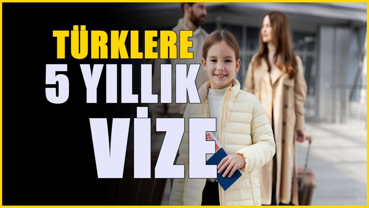 Uzun süredir gündemdeydi! Türk vatandaşlarına 5 yıllık Avrupa vizesi