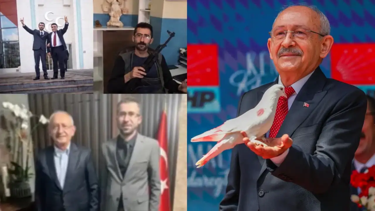 Kılıçdaroğlu'na güvercin veren isim: Suriye'de silahlı pozla