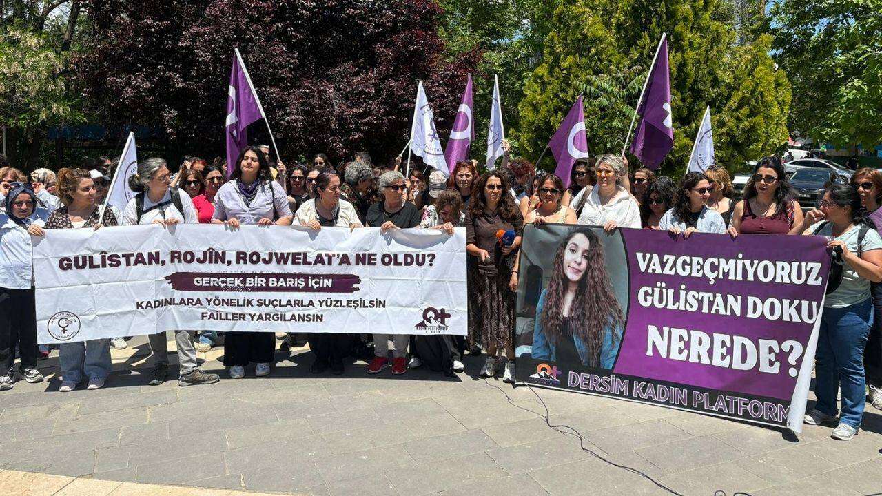 Tunceli'de Gülistan Doku, Rojwelat Kızmaz ve Rojin Kabaiş iç